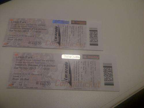 Linkin Park - Soccer City Joburg (Sat 10 Nov 2012)