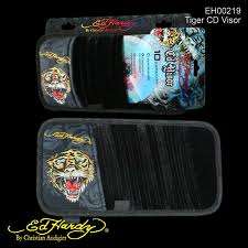 ED HARDY CD VISOR - TIGER DESIGN