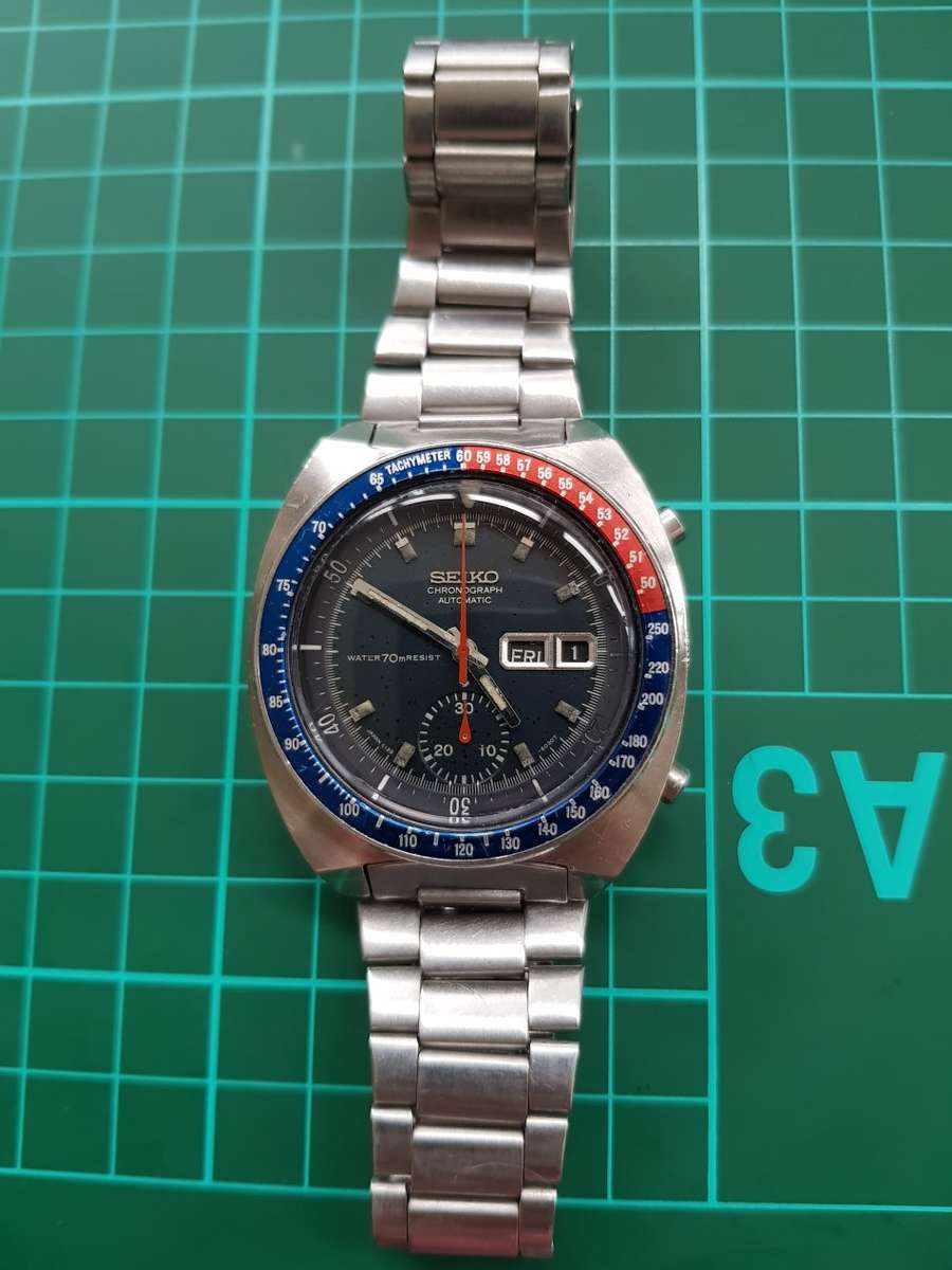 Seiko Pogue 6139 - 6002 Automatic Chronograph (RARE 1969 Model)