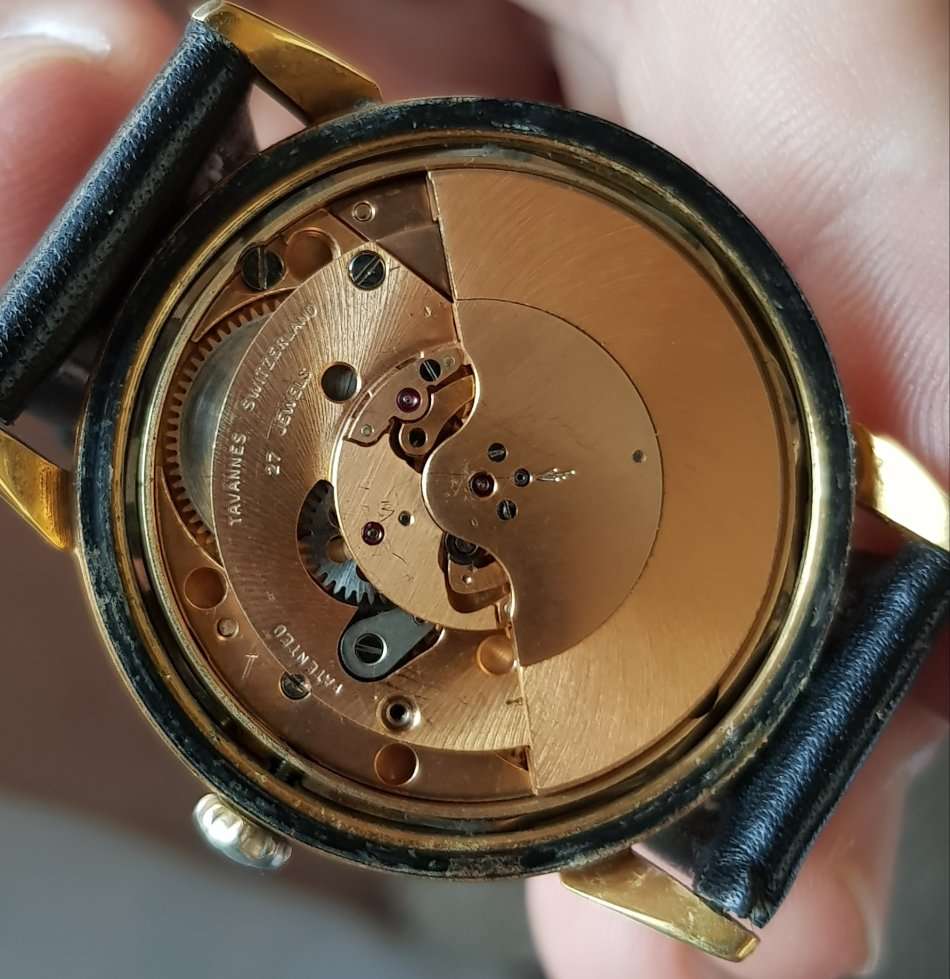 Rare SWISS CYMA 27 Jewel vintage mens watch