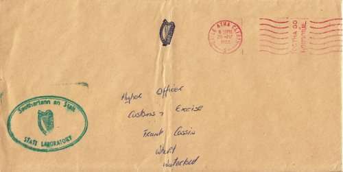 Irish Cover - As per scan