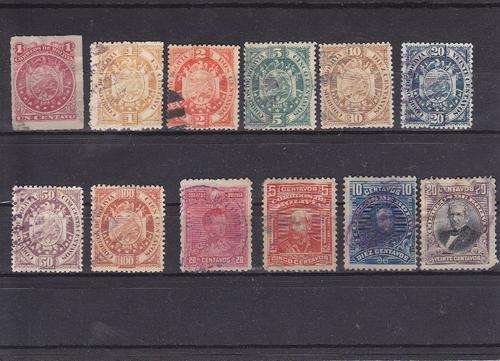 Bolivia old stamps - As per photo