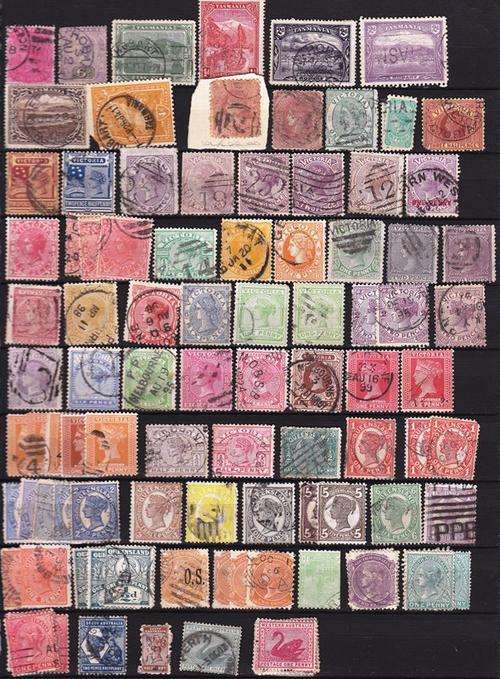 Victoria/Queensland/South Australia etc.  -  Fine used with hinge marks - good value!