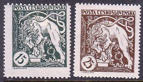 Semi postal stamps - Mint with hinge marks - 1919