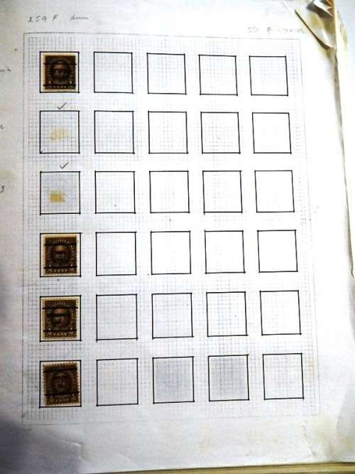 USA Bicentennial Issue stamps album - with space for all American state cancellations