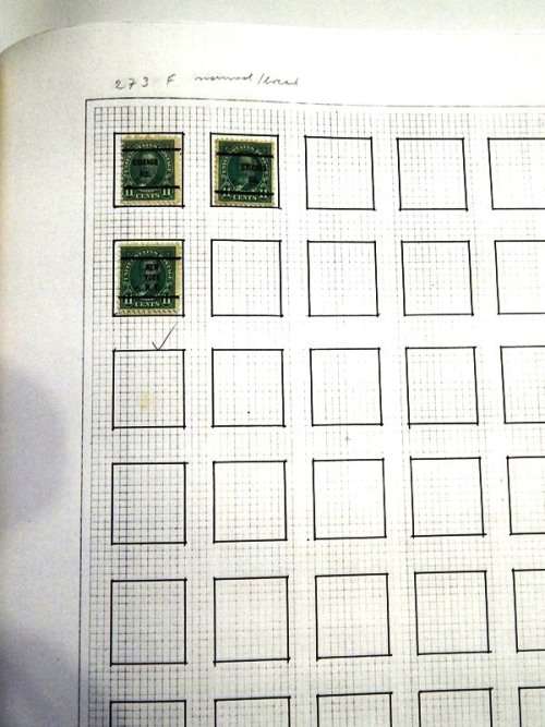 USA Bicentennial Issue stamps album - with space for all American state cancellations