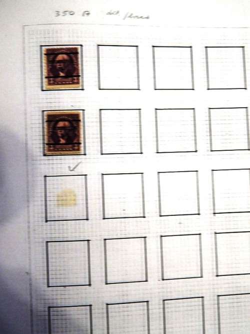 USA Bicentennial Issue stamps album - with space for all American state cancellations