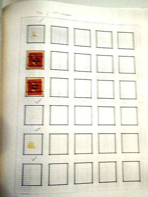 USA Bicentennial Issue stamps album - with space for all American state cancellations
