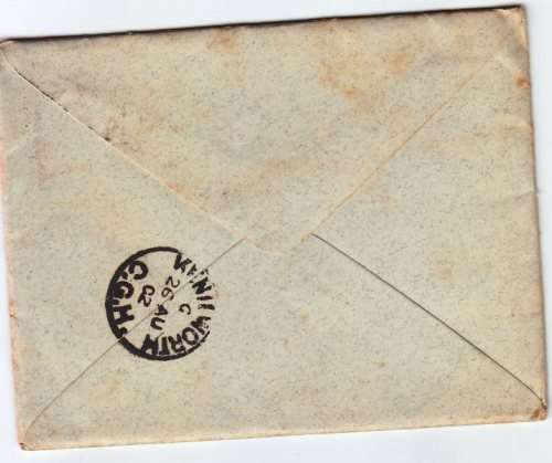 1902 cover  from England to Cape Town