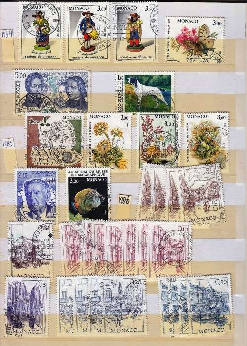 Monaco used selection - Take a look - 1968 to 1998