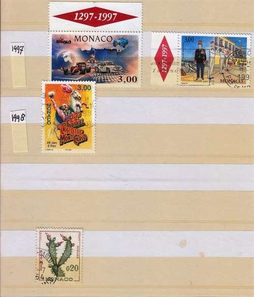Monaco used selection - Take a look - 1968 to 1998
