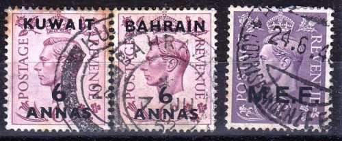 KGVI - Used stamps