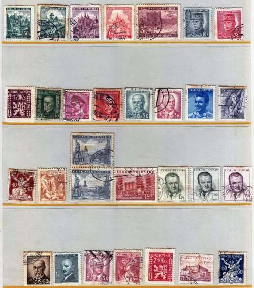 Czechoslovakia - Used selection