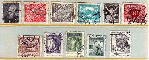 Czechoslovakia - Used selection