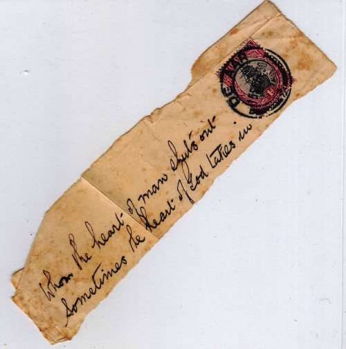 Union of SA - Ship stamp on piece