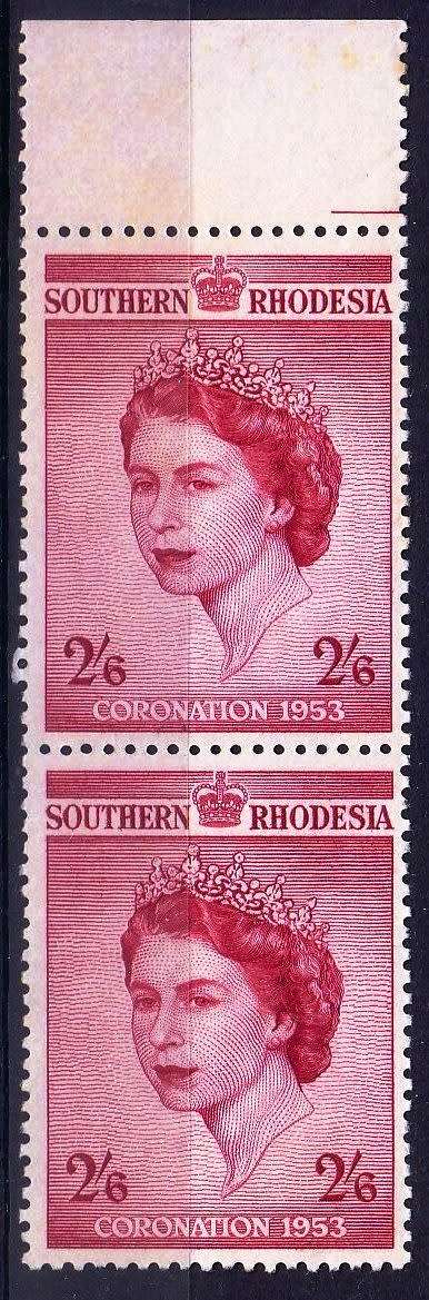QEII - Southern Rhodesia - MNH selection - Some toning on back of some stamps