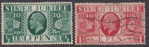 KGVI - Used stamps