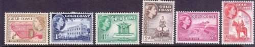 QEII - Gold Coast - MH - 1954/54