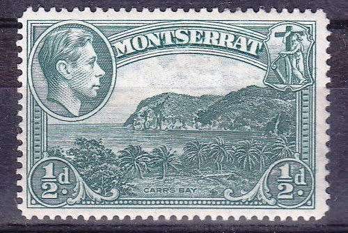 KGVI & QEII - MH - Montserrat