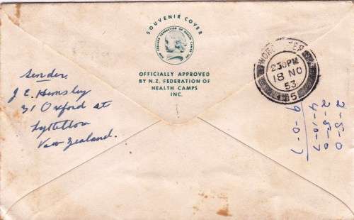 New Zealand - FDC cover - 1953