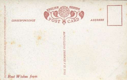 British Post Cards - Symonds Yet village - unused - some has rust on the back