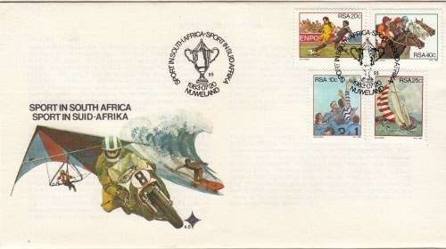 RSA - 1983 - FDC - Sports