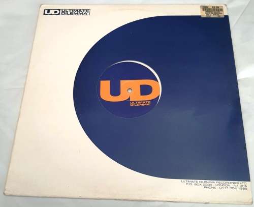 LP, MISTERJON SEACHANGE,EP,Record:VG+,Cover:VG+,Label:Ultimate Dilemma,CAT:UD 002-Press:UK,Electro