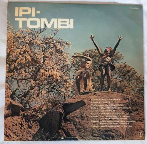 LP,THABISO CASTROCAST,IPI. TOMBI,Record:VG+,Cover:VG+,Label:Satbel,CAT:BELL.23002,Press:SA