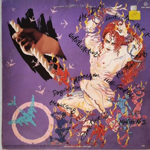 LP,CULTURE CLUB,WAKING UP WITH THE HOUSE ON FIRE,Record:VG+,Cover:VG,Label:Virgin,Press:SA