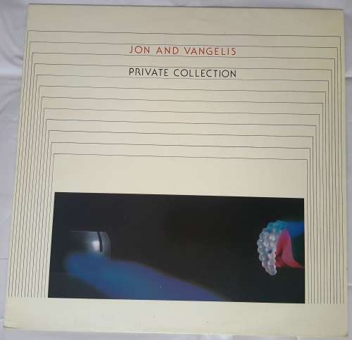 LP,JON&VANGELIS,PRIVATE COLLECTION,Record:VG+,Cover:VG+,Label:Polydor,CAT:POLH4,Press:UK,Electronic