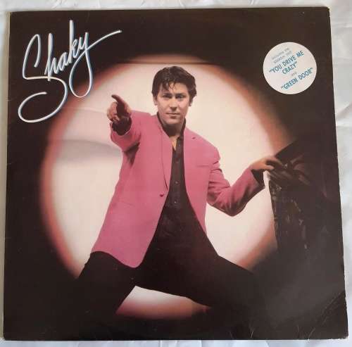 LP,Shakin' Stevens,Shaky,Record:VG+,Cover:VG,Label:Epic,CAT:KSF 2677,Press:Zimbabwe