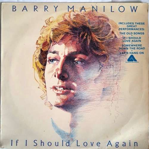 LP,Barry Manilow,If I Should Love Again,Record:VG+,Cover:VG,Label:Arista,CAT:ASTJ 119,Press:SA
