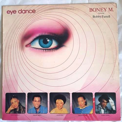 LP,Boney M.,Featuring Bobby Farrell,Eye Dance, Record & Cover:VG,Label:Farian,CAT:ML4839,Press:SA