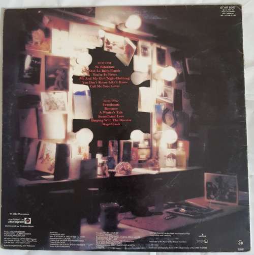 LP,David Essex,Stage Struck,Record & Cover:VG,Label:Mercury,CAT:STAR 5267,Press:SA