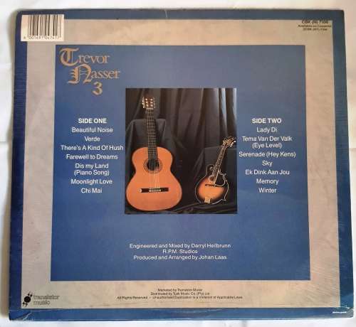 LP,Trevor Nasser,Trevor Nasser Vol.3,M:M (sealed),C:M,Label:Transistor.CBK (N) 7106,Press:SA