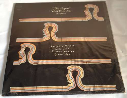 LP,Mozart,The Mozart Flute Quartets,M:VG+,C:G, Label:Columbia.M 30233