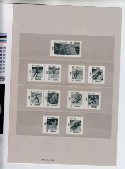 Canada, 1988 Calgary Olympic Winter Games in stamps Presentation Pack `sealed`