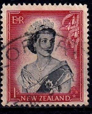 New Zealand, Scott #298B,299,300,MNH,1953,57, CV$58.00