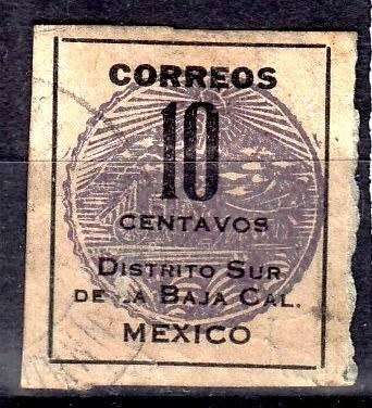 Mexico, Scott #404,1914,VFU,CV$20.00, Mailcoaches