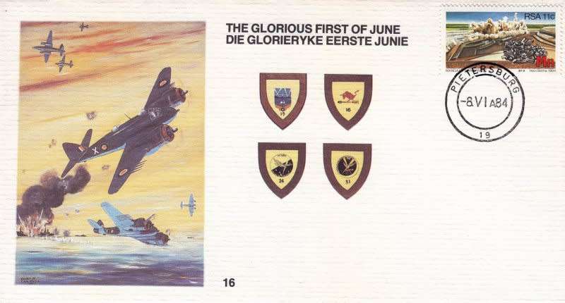 South Africa,Aviation,1984,8,110 of 10,000 printed and flown