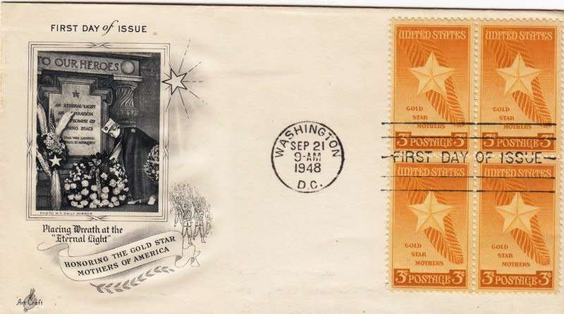 US,Scott #969,1948,FDC,Size 16.6cmX9.4cm
