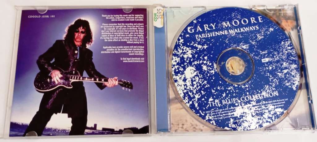 CD, Gary Moore - Parisienne Walkway - The Blues Collection - VG