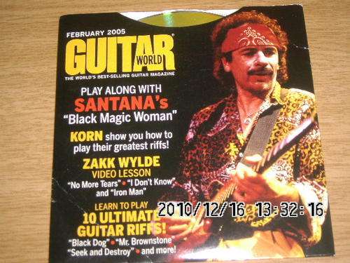 Guitar World CD Feb 2005 + Guitar Legend Dec 2004