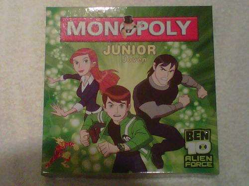 Ben10 Alien Force - Junior Monopoly - New