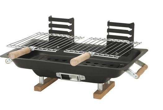 Double Portable Camping Charcoal Barbecue**New Arrival