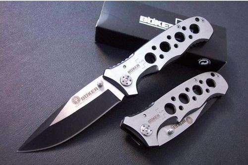 2013 new high quality BOKER - 083BS Tactical Folding Survival Knife 56HRC 440 Line Lock
