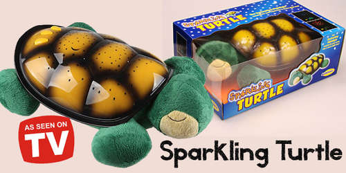Sparkling Turtle Lamp Night Light with USB powered & Musical**New Arrival**
