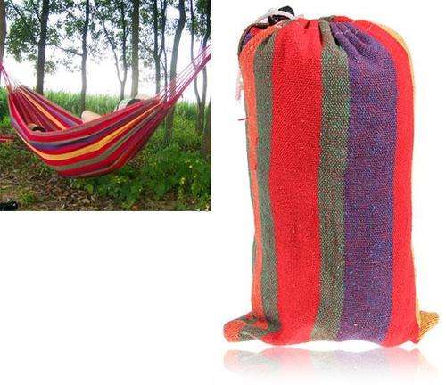 High Strength Canvas Material Hammock in a carry case **Just Arrived**
