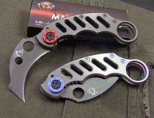 Mantis Knife Mk-2 Folding Paw Claw Knife Red**NEW Arrival**