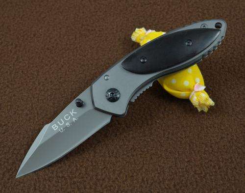 BUCK-pocket knife 55HRC 440 Outdoor Folding Knife Utility knife Tactical knife**Xmas gift**